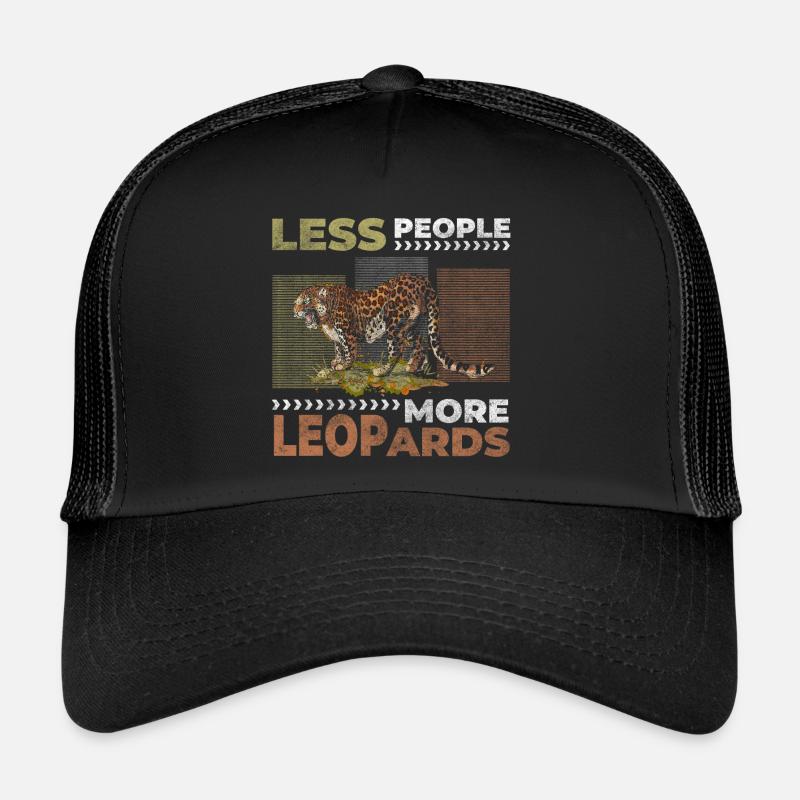 Predator Animals Big Cat Danger Trucker Cap