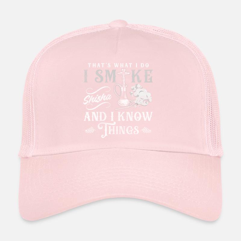 Hookah Smoke Oriental Trucker Cap