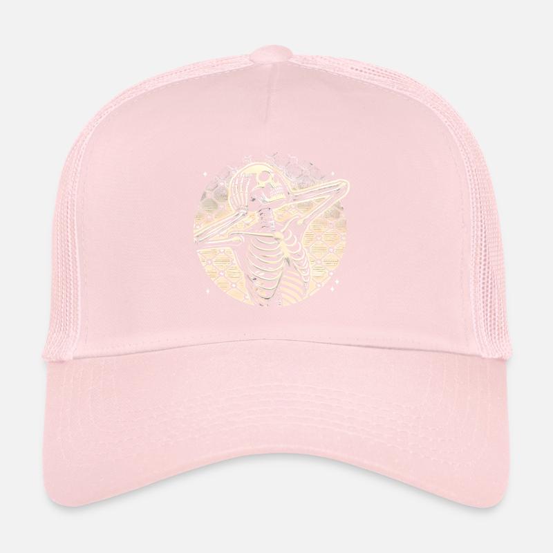 Silent Scream Squelette Art Design Casquette trucker 