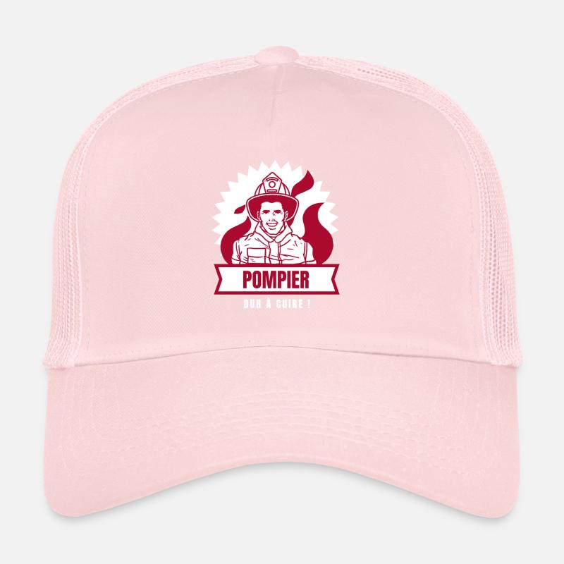 POMPIER, DUR À CUIRE ! Casquette trucker 