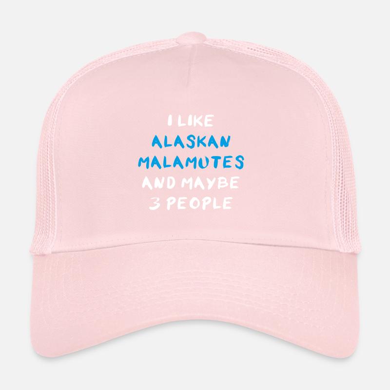 Alaskan Malamute Trucker Cap