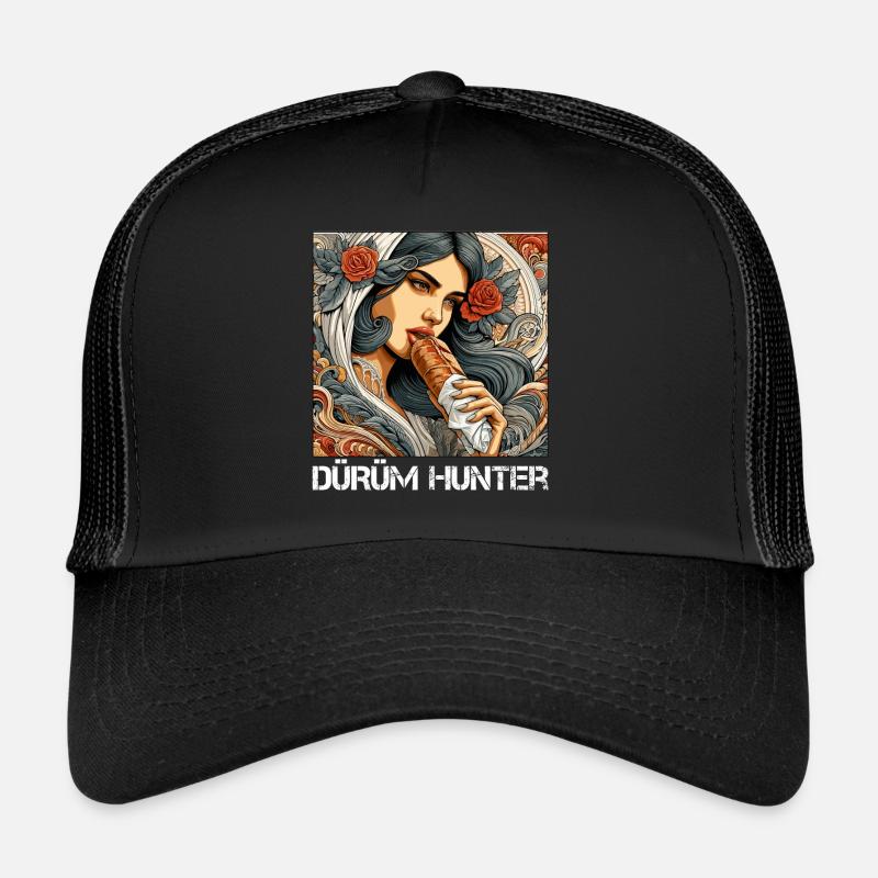 Dürüm Hunter Kebab Cadeau Casquette trucker 