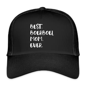 Boerboel - Trucker Cap - Schwarz/Schwarz - Vorne