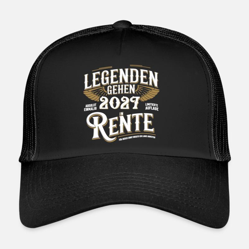 Des légendes qui prendront leur retraite en 2027 Unique Casquette trucker 