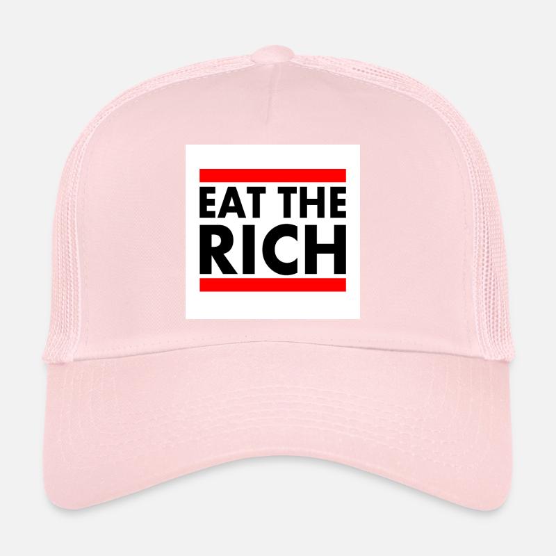 Eat the rich Casquette trucker 