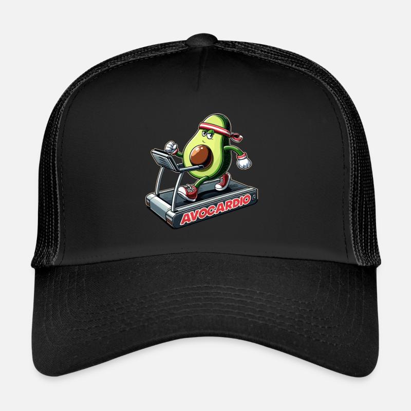 Avocardio Cardio Avocado witzig Gym Geschenk Trucker Cap