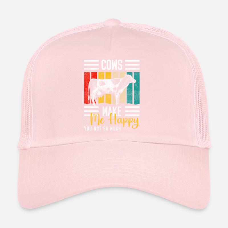 Kuh Nutztier Euter Wirtschaft Trucker Cap