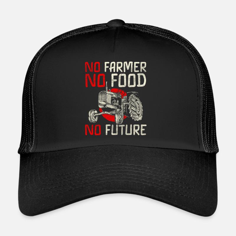 Farmer Field Tractor Fields Trucker Cap