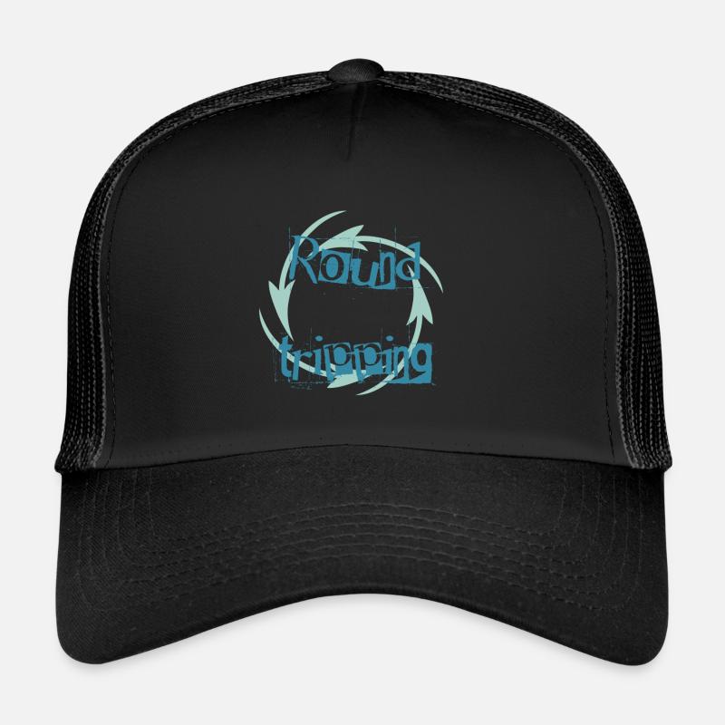 Vibrations en boucle sans fin Casquette trucker 