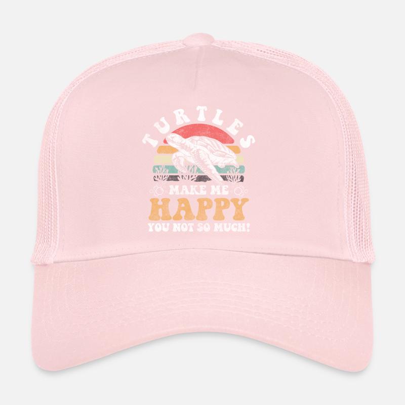 Turtle Sea Creatures Environmentalist Trucker Cap
