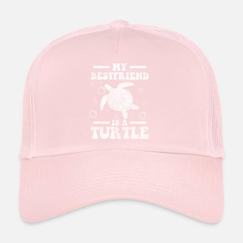 Tortue Nature Créatures Marines Lent Casquette trucker 