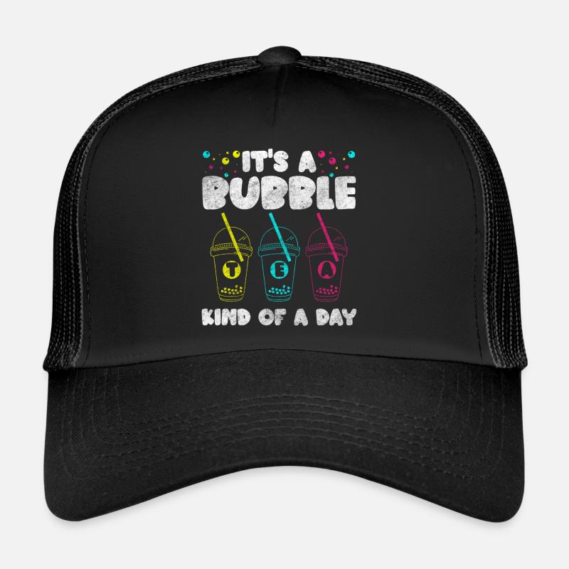 Boba Getränk Sirup To-Go Getränk Trucker Cap