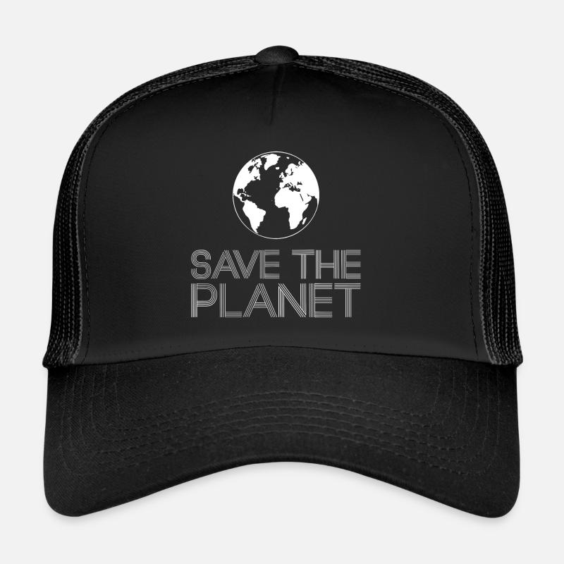 Save the Planet Erde Umweltaktivisten Trucker Cap