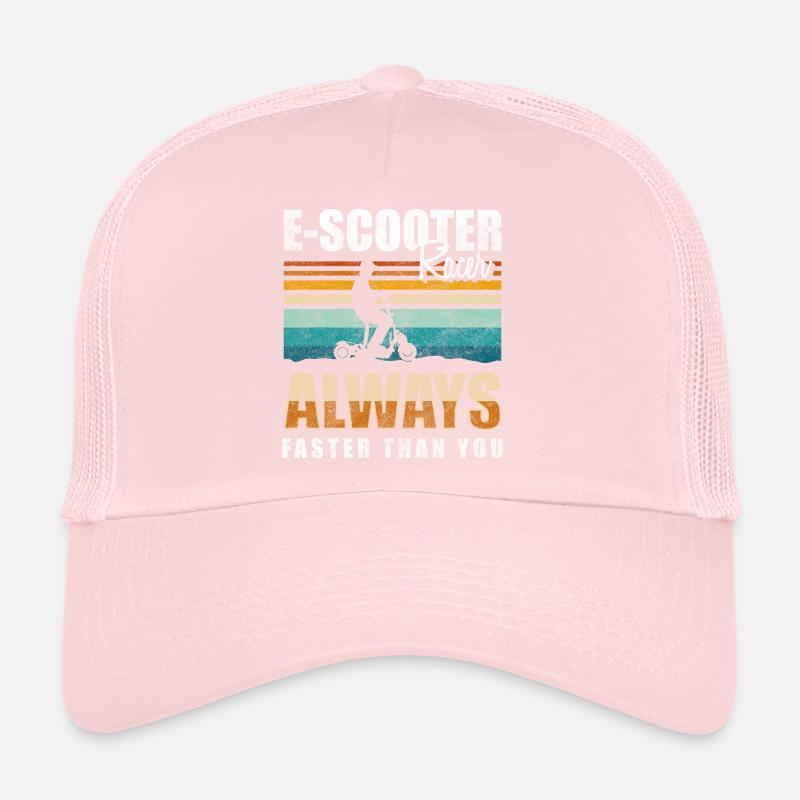 Alternative à l’environnement des scooters électriques électriques Casquette trucker 
