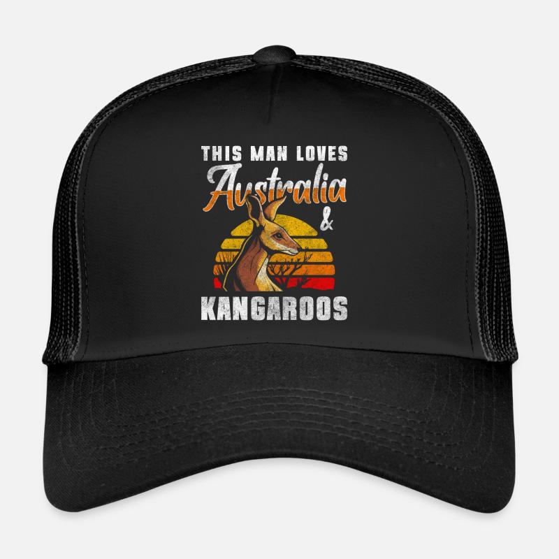 Down Under Animaux Animal Wanderlust Casquette trucker 