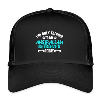 Australian Retriever Owner Owner - Trucker Cap - black/black - Front