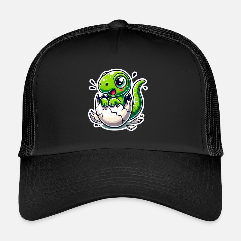 Drôle de dinosaure à venir autocollant Casquette trucker 