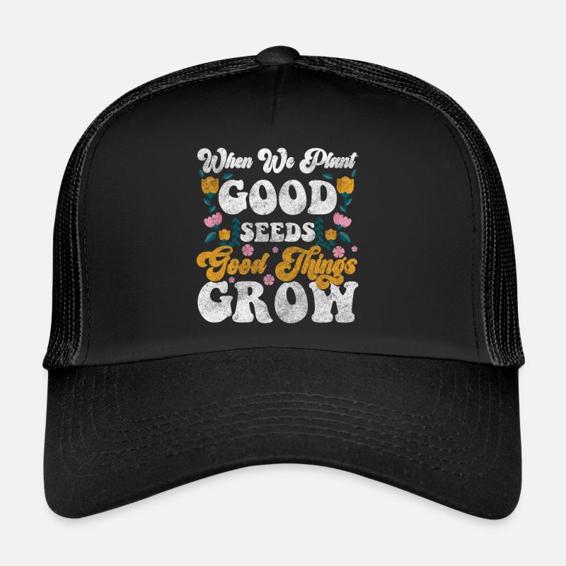 Fleurs Parfum Romance Épanouissement Casquette trucker 