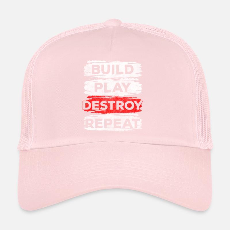 Blocs de construction du monde des enfants Casquette trucker 
