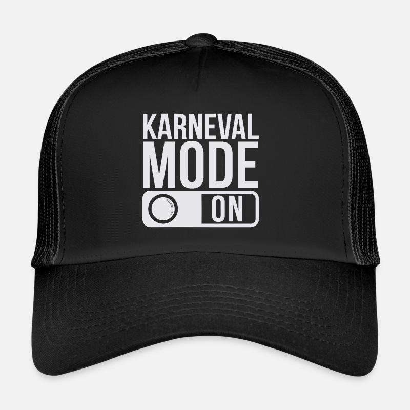 Karneval Mode On Fasching Fasnet Trucker Cap
