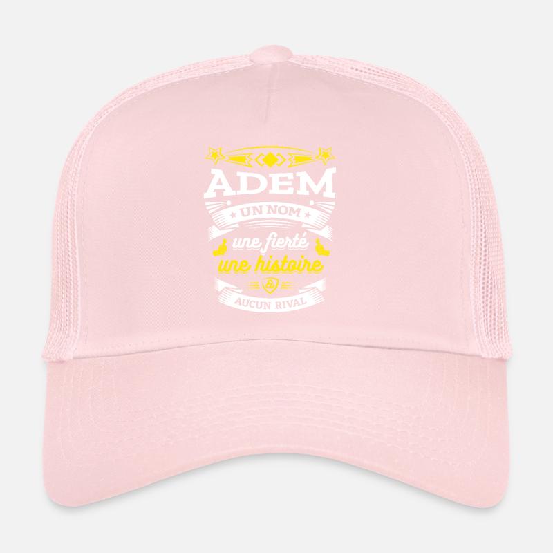 ADEM UN NOM UNE FIERTÉ AUCUN RIVAL Casquette trucker 