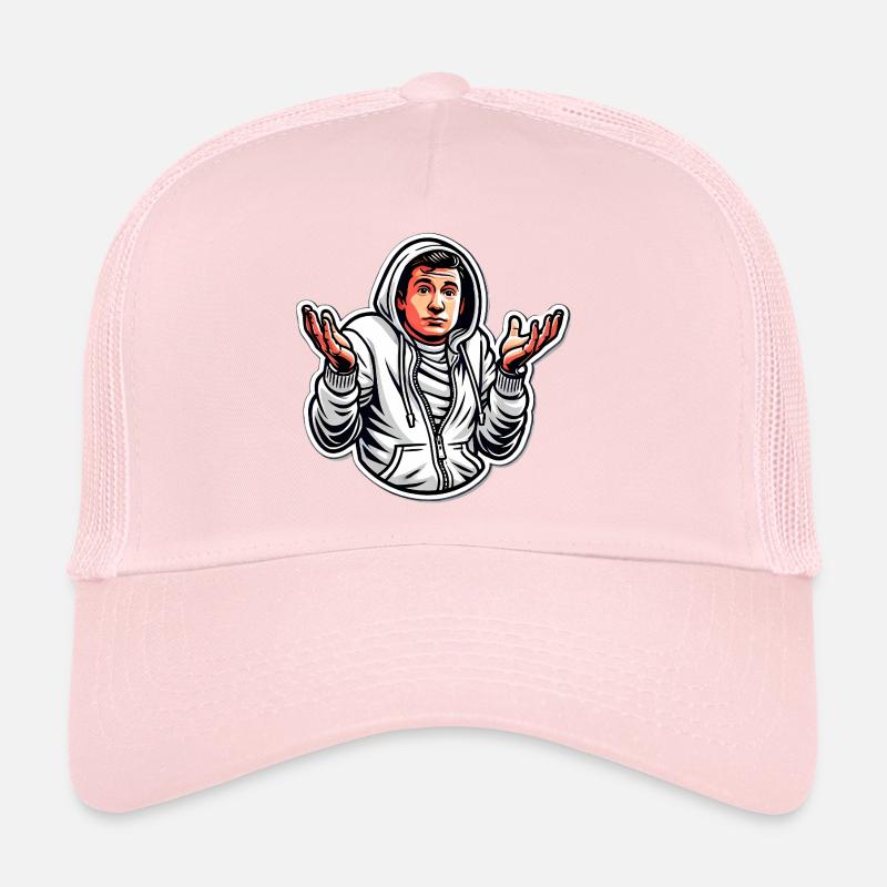 Drôle dessin animé geste sweat à capuche Casquette trucker 