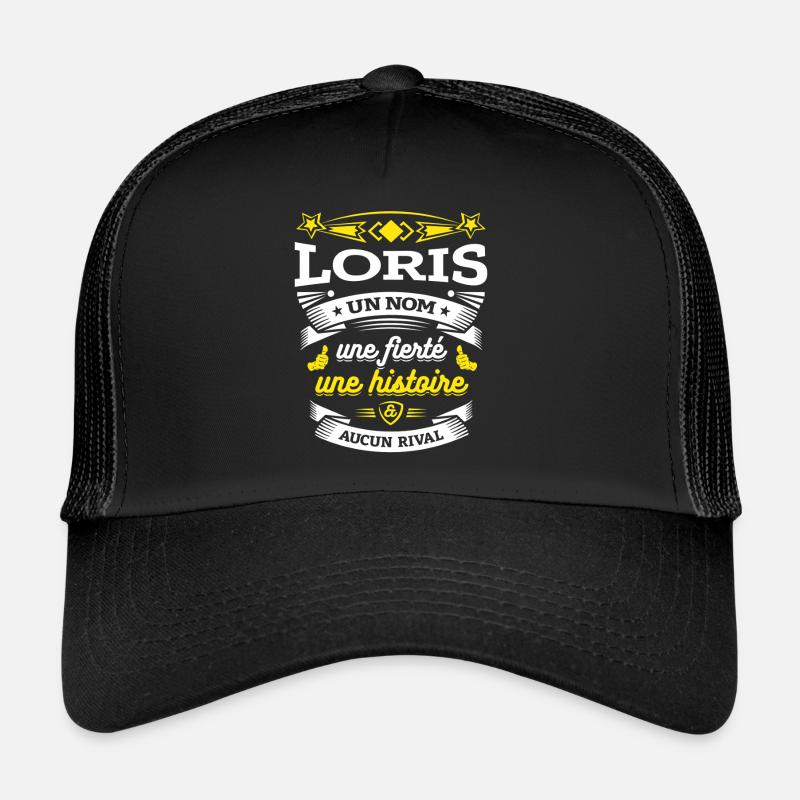 LORIS UN NOM UNE FIERTÉ AUCUN RIVAL Casquette trucker 