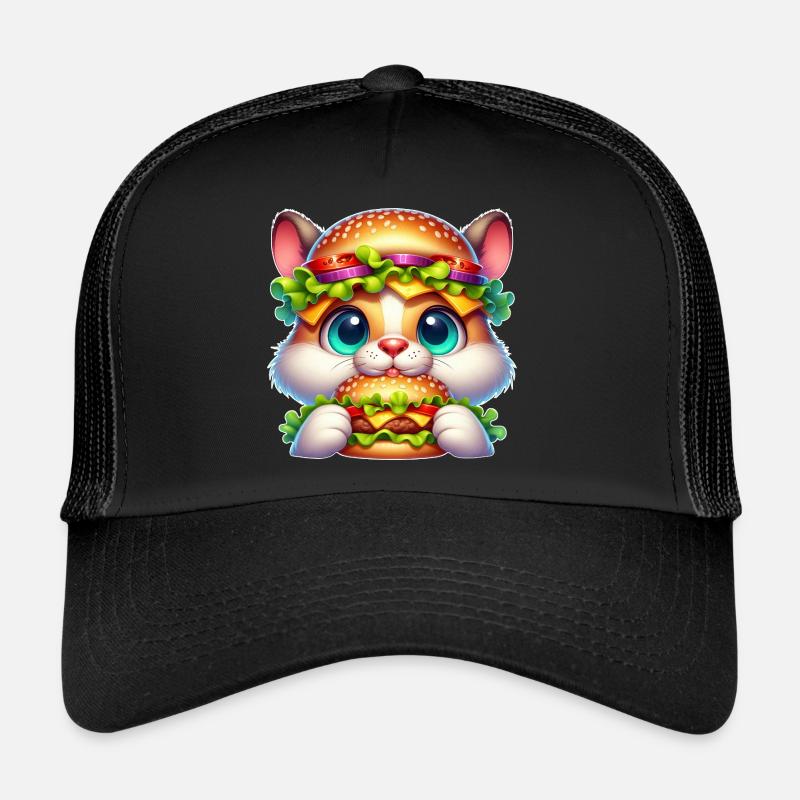 Drôle de chats sur le thème de Coca chapeau restauration rapide Casquette trucker 