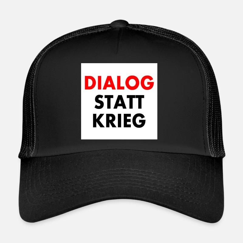 dialog statt krieg Trucker Cap
