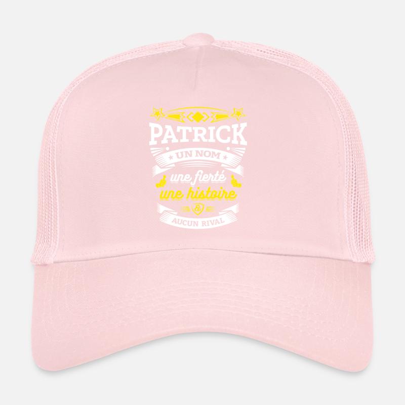 PATRICK UN NOM UNE FIERTÉ AUCUN RIVAL Casquette trucker 