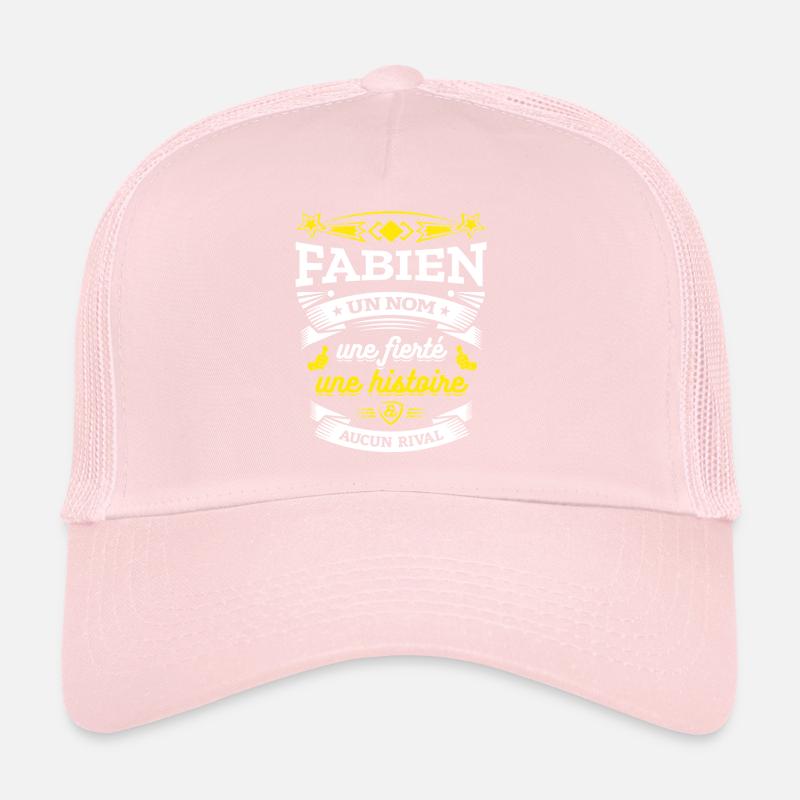 FABIEN UN NOM UNE FIERTÉ AUCUN RIVAL Casquette trucker 