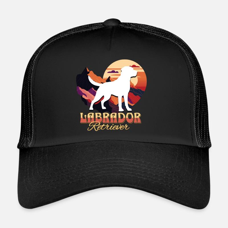 Labrador Retro Design Trucker Cap