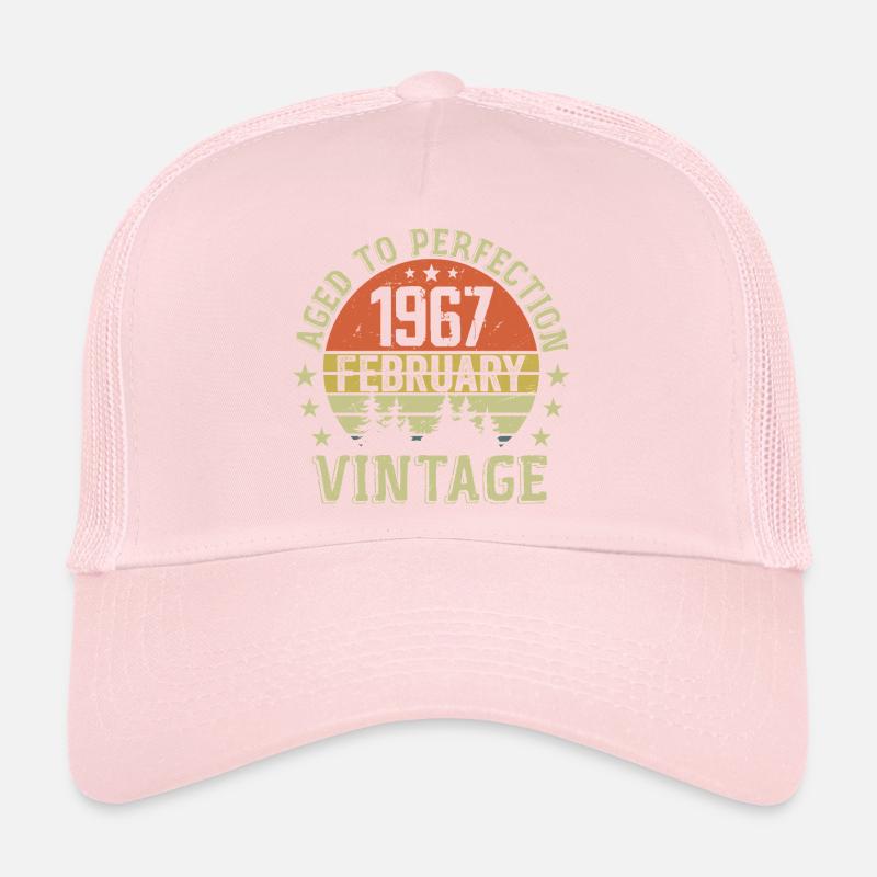 Février 1967 - Cadeau Anniversaire Février 1967 Casquette trucker 