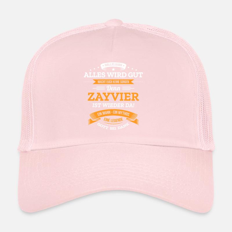 ALLES WIRD GUT, DIE LEGENDE ZAYVIER IST DA Trucker Cap