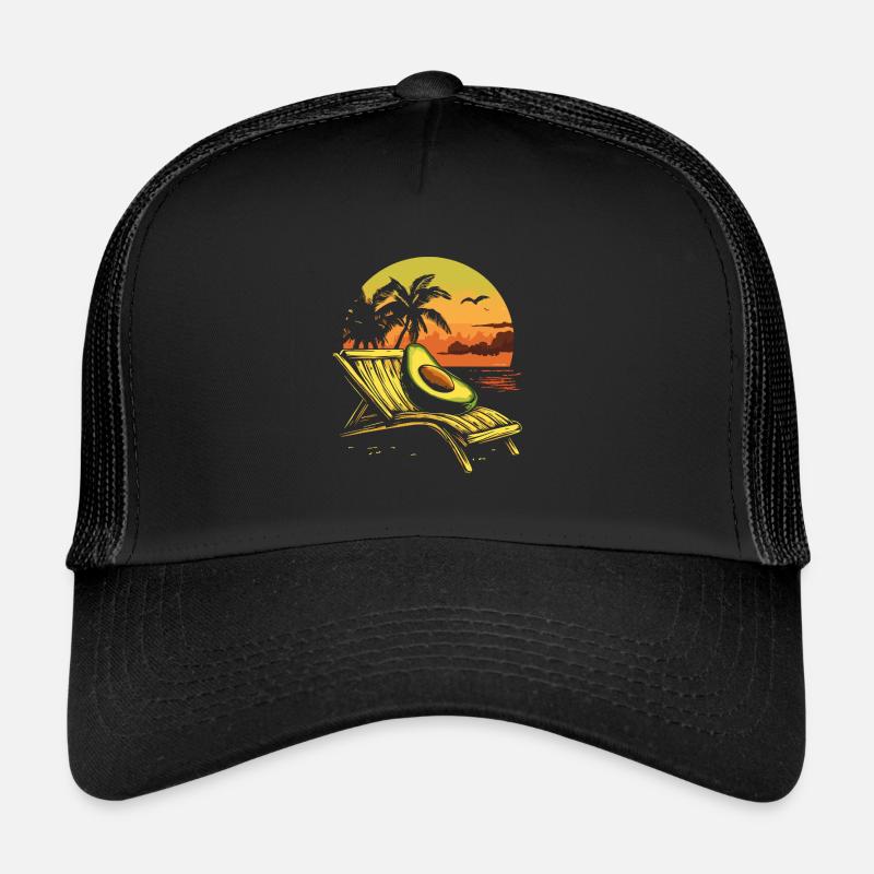 Avocado Sommer Strand Vintage Trucker Cap