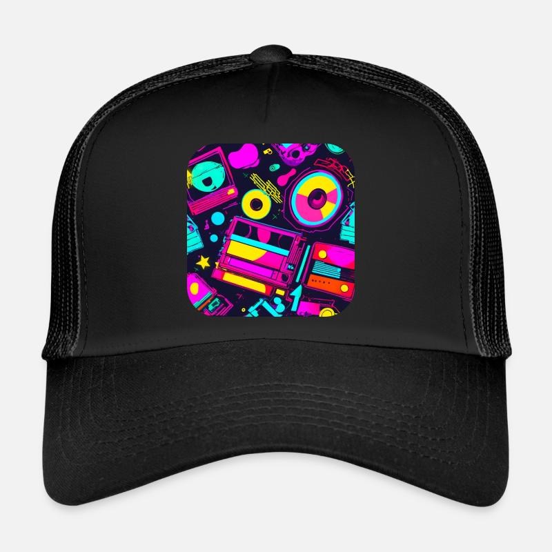 80s Party Vintage Theme Party Trucker Cap