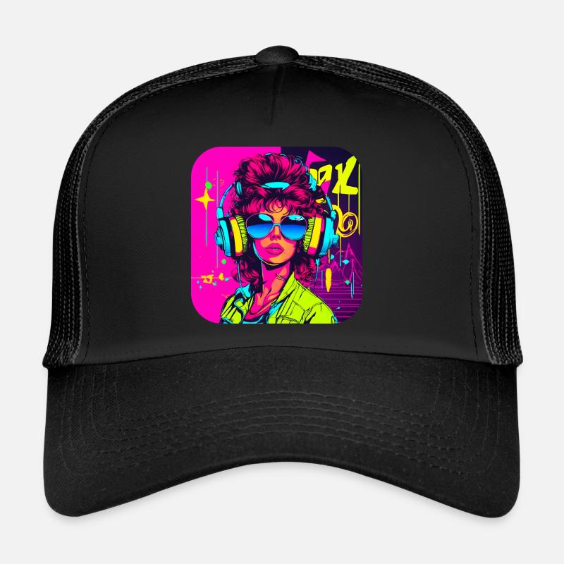 80er Party Vintage Mottoparty Ikone Trucker Cap