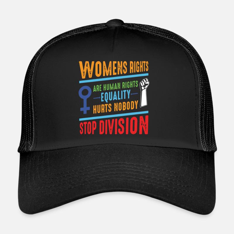 Women's Equality Day - Trucker Cap - black/black