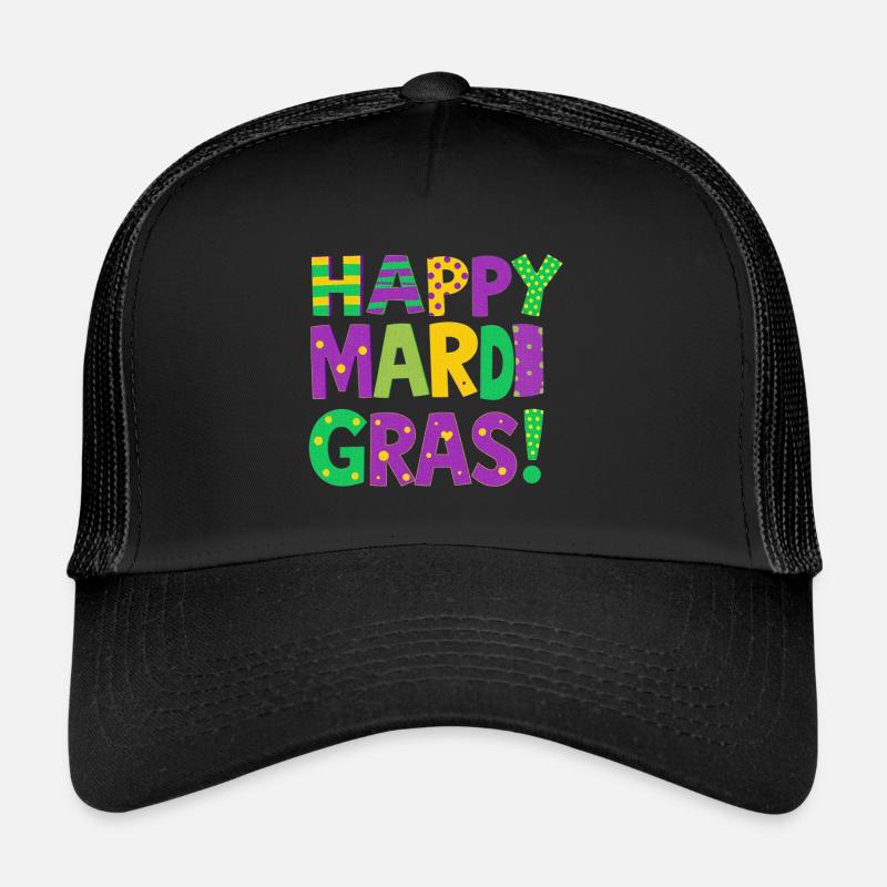 Joyeux Mardi Gras Casquette trucker 
