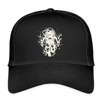 Diving Scuba Cave Diving Certification - Trucker Cap - black/black - Front