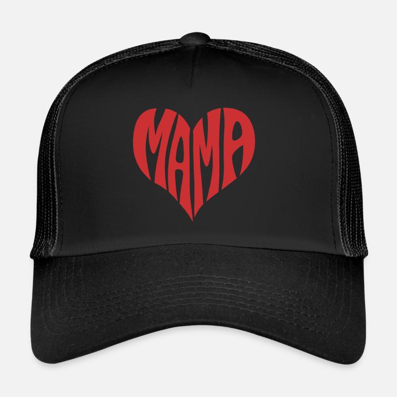 Cœur pour maman – Aimant et expressif Casquette trucker 