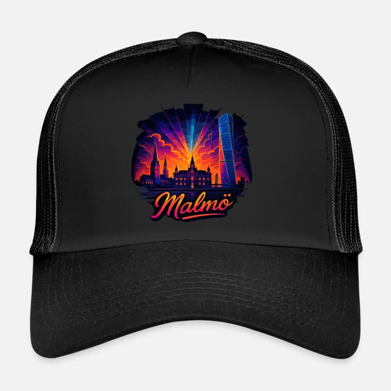 Malmö Stadt Schweden cool episch Geschenk Trucker Cap