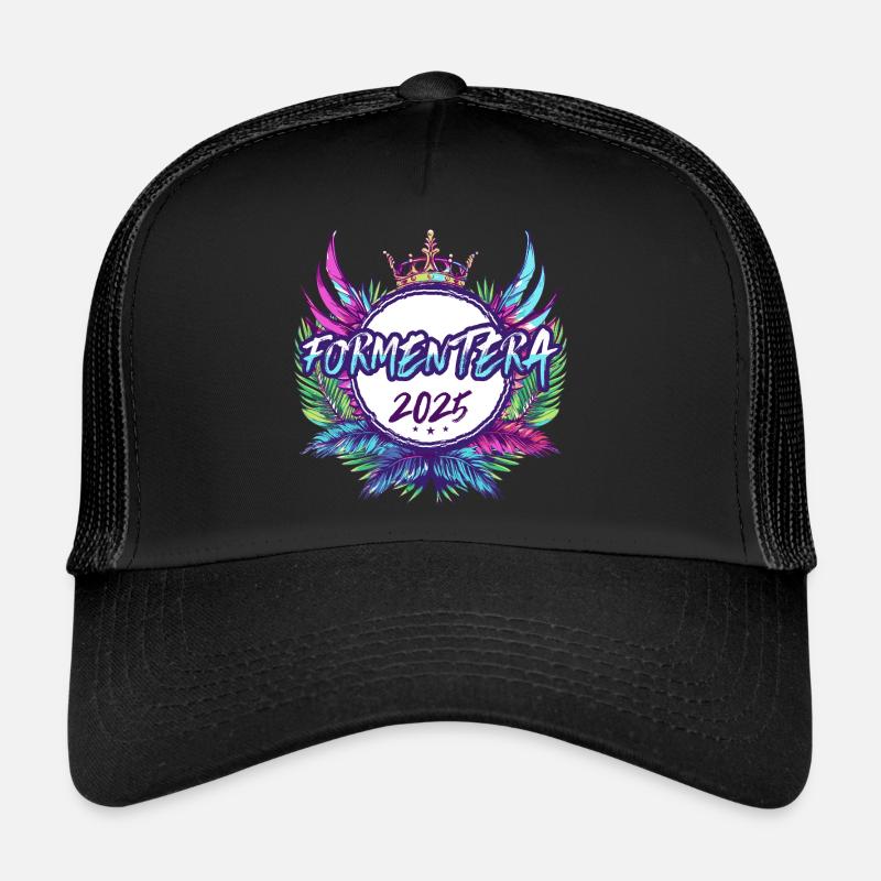 Formentera 2025 Multicoloured Trucker Cap