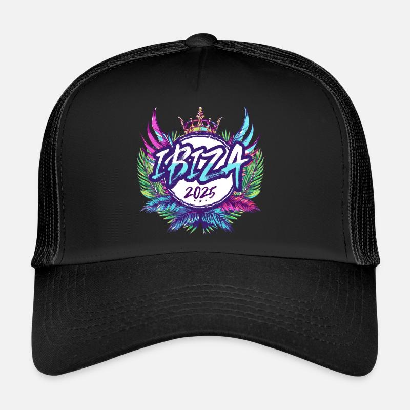 Ibiza 2025 Coloré Casquette trucker 