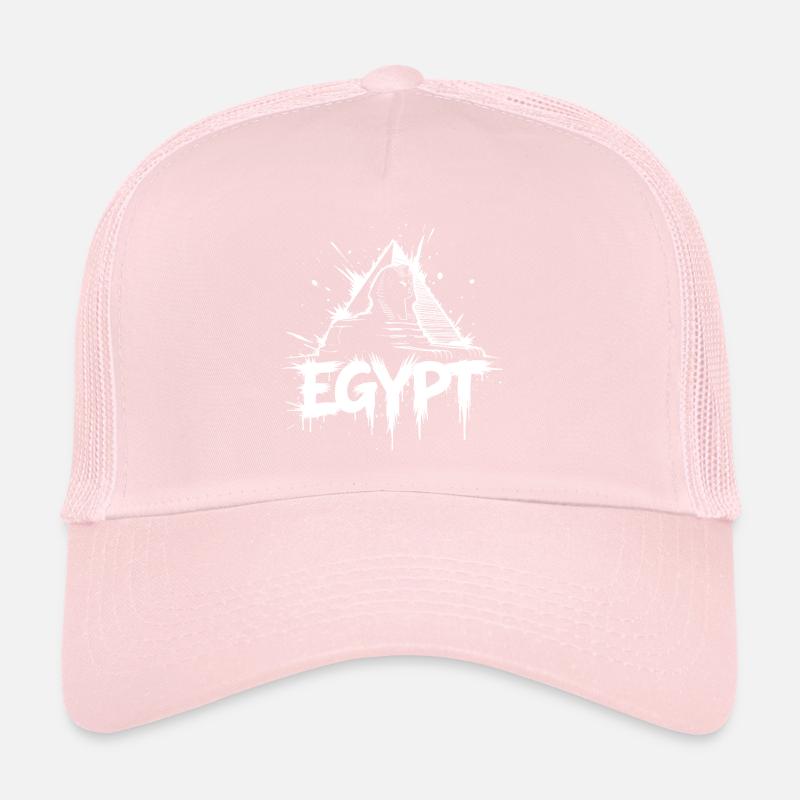 Pyramide du Sphinx d’Égypte Casquette trucker 