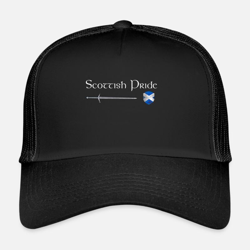 Scottish Pride - Trucker Cap - black/black