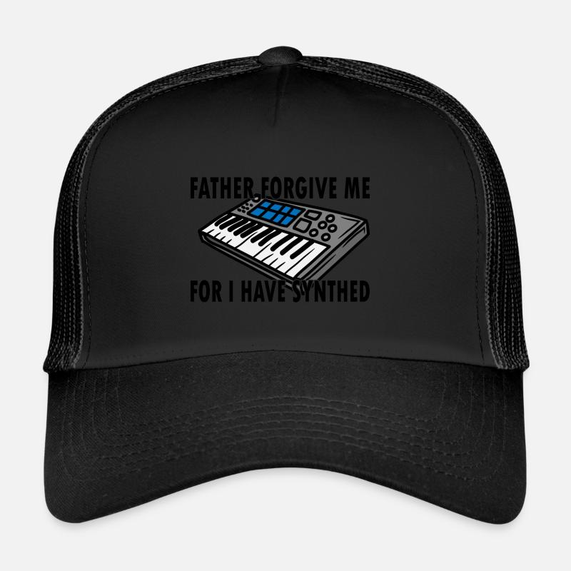 Synthétiseur Vintage Analog Synth Retro ADSR Casquette trucker 