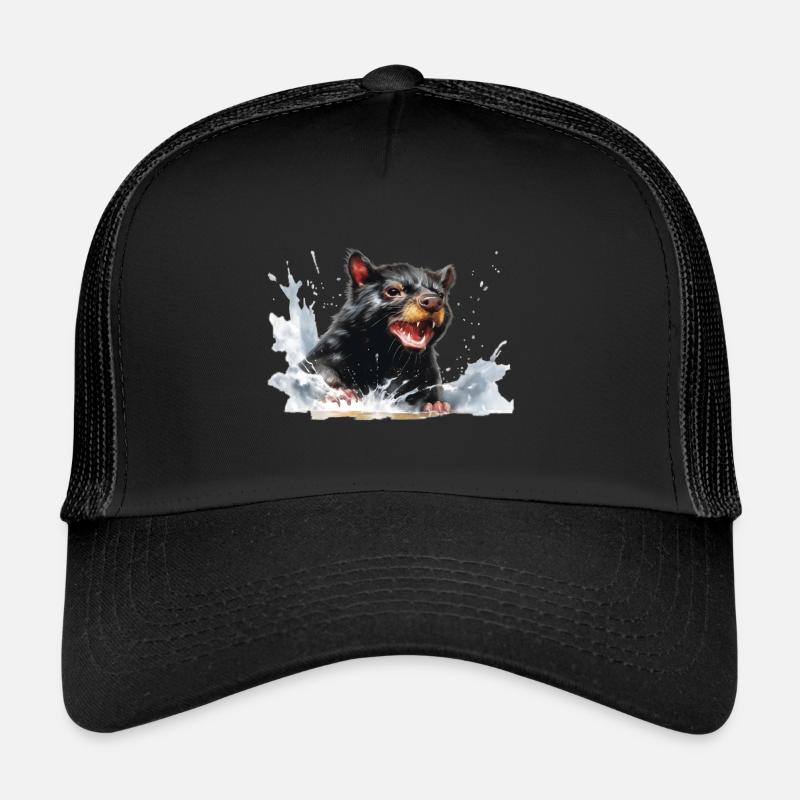 Diable de Tasmanie dans l’eau Casquette trucker 