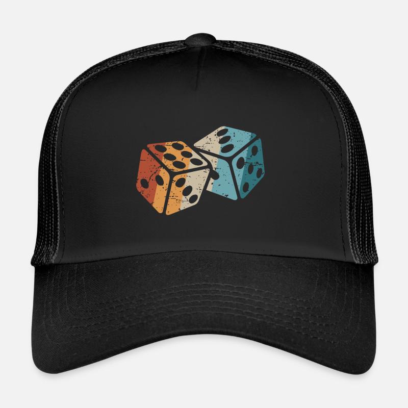 Retro Dice Trucker Cap