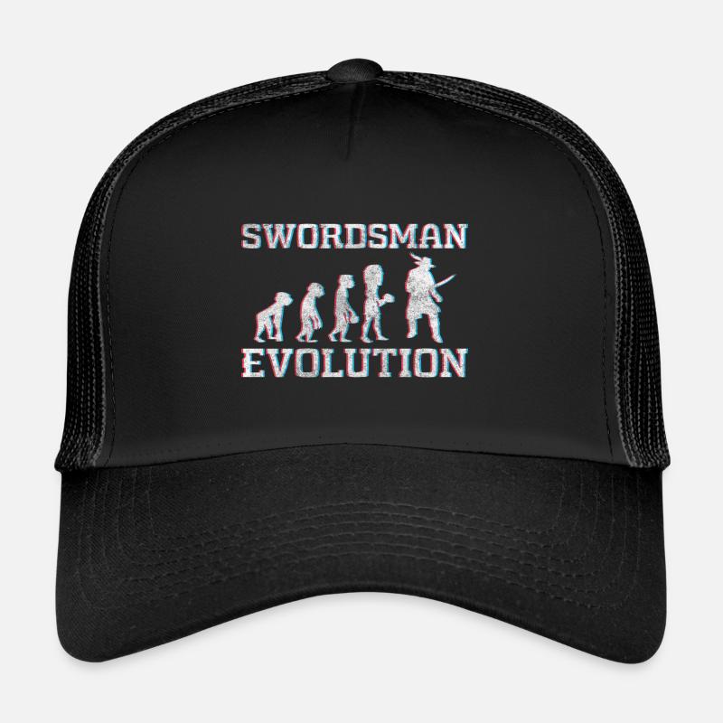 Schwert Axt Japan Gewinn Trucker Cap